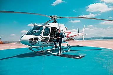 Mobilidade aérea urbana e passeios Premium.